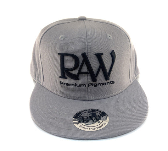 RAW Snapback Hat Gray